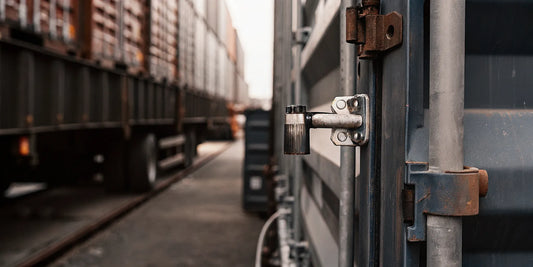 CTPAT cargo seal compliance using a high-security bolt seal on an intermodal container