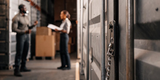 High-security bolt seal used in supply chain compliance operations