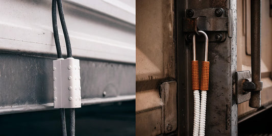 Tamper evident seals vs security seals for cargo protection